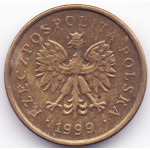 2 гроша 1999 Польша - 2 grosze 1999 Poland, из оборота