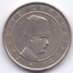 100.000 лир 2001 Турция - 100.000 lira 2001 Turkey, из оборота