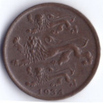 2 сента 1934 Эстония - 2 senti 1934 Eesti Vabariik