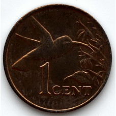 1 цент 1999 Тринидад и Тобаго - 1 cent 1999 Trinidad and Tobago, из оборота