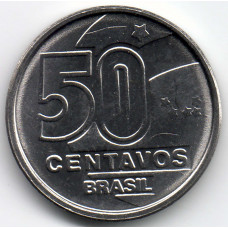 50 сентаво 1989 Бразилия - 50 centavo 1989 Brazil, из оборота