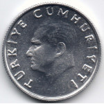 10 лир 1988 Турция - 10 lir 1988 Turkey, из оборота