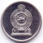 25 центов 1996 Шри-Ланка - 25 cents 1996 Sri Lanka, из оборота