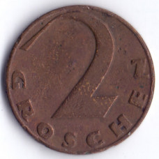 2 гроша 1929 Австрия - 2 groschen 1929 Austria