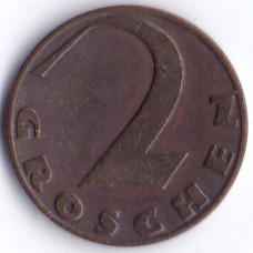 2 гроша 1928 Австрия - 2 groschen 1928 Austria