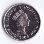 10 пенсов 2006 Остров Святой Елены и острова Вознесения - 10 pence 2006 Saint Helena, Ascension