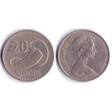 20 Центов 1969 Фиджи - 20 Cents 1969 Fiji