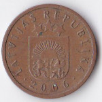 2 сантима 2006 Латвия - 2 santimi 2006 Latvia
