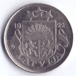 50 сантимов 1922 Латвия - 50 santimu 1922 Latvia