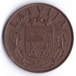 2 сантима 1939 Латвия - 2 santimi 1939 Latvia