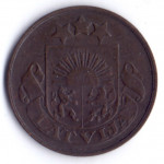 2 сантима 1928 Латвия - 2 santimi 1928 Latvia