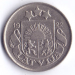 20 сантимов 1922 Латвия - 20 santimu 1922 Latvia