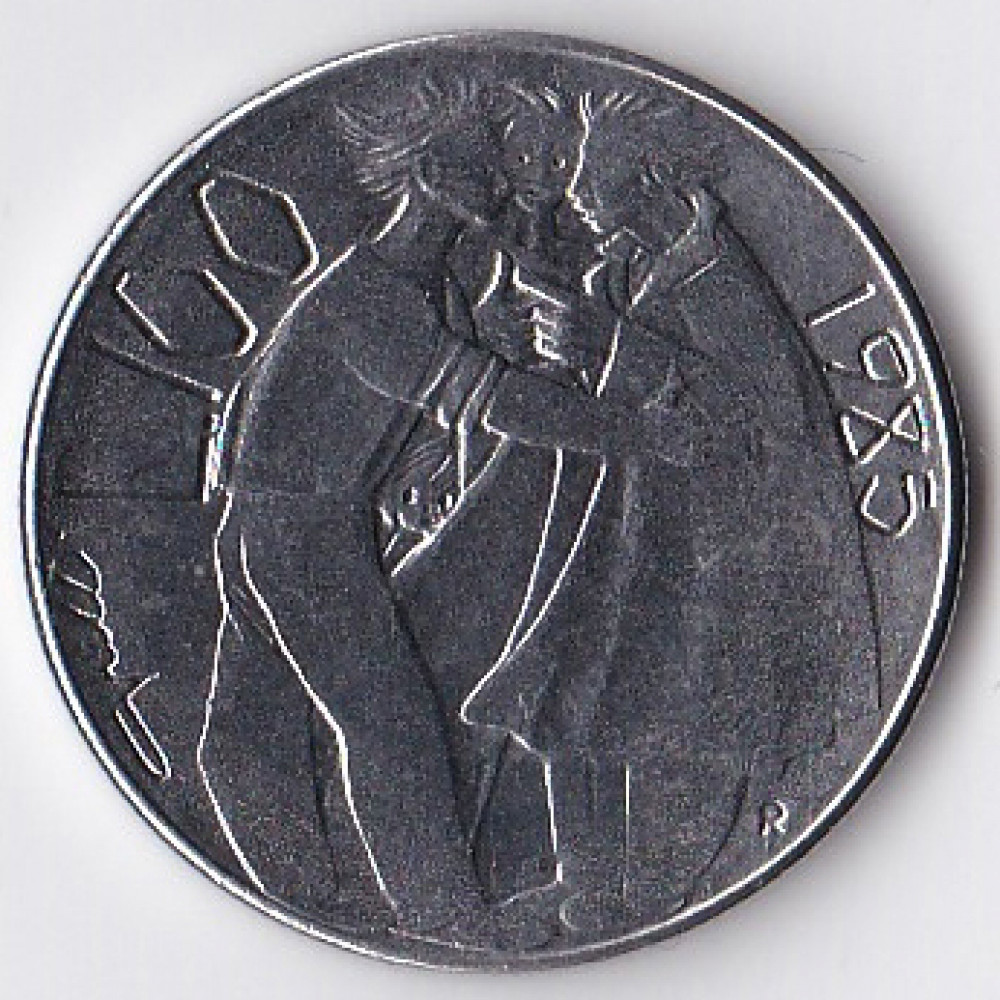 100 лир 1985 Сан-Марино - 100 lire 1985 San Marino