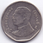 5 батов 2010 Таиланд - 5 baht 2010 Thailand
