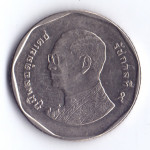 5 батов 2009 Таиланд - 5 baht 2009 Thailand