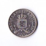 25 центов 1976 Нидерландские Антильские острова - 25 cent 1976 Netherlands Antilles