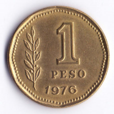 1 песо 1976 Аргентина