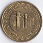 50 сентаво 2009 Аргентина - 50 centavos 2009 Argentina, из оборота
