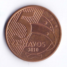 5 сентаво 2010 Бразилия