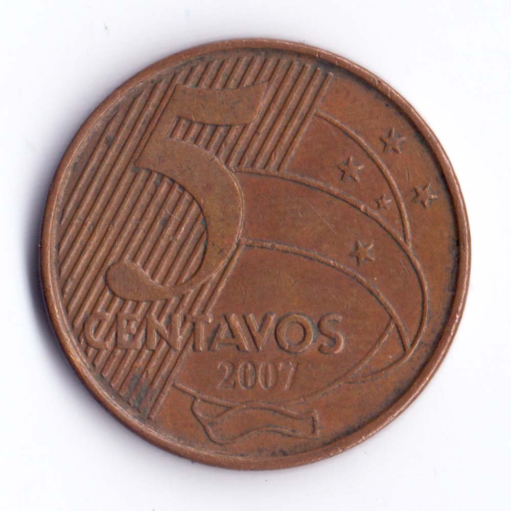 5 сентаво 2007 Бразилия