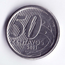 50 сентаво 2011 Бразилия