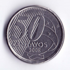 50 сентаво 2008 Бразилия