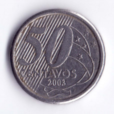 50 сентаво 2003 Бразилия