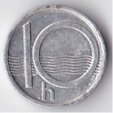 10 геллеров 1998 Чехия - 10 hellers 1998 Czech