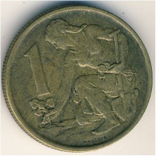 Чехословакия 1 крона 1970