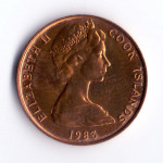 2 цента 1983 острова Кука - 2 cents 1983 Cook Islands