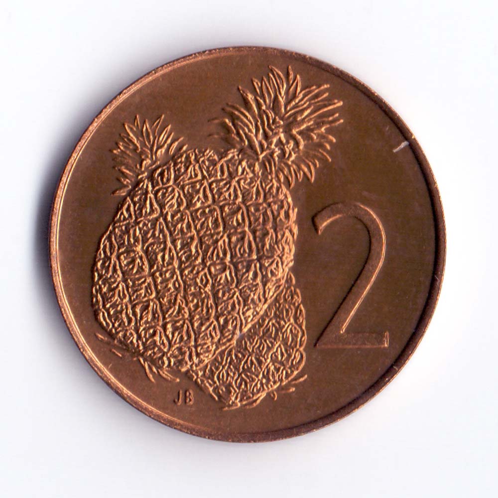 2 цента 1983 острова Кука - 2 cents 1983 Cook Islands