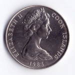 20 центов 1983 острова Кука - 20 cents 1983 Cook Islands