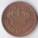 25 эре 1991 Дания - 25 ore 1991 Denmark