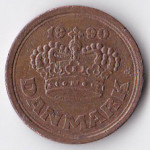 25 эре 1990 Дания - 25 ore 1990 Denmark
