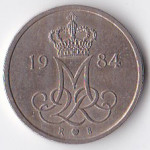 10 эре 1984 Дания - 10 ore 1984 Denmark