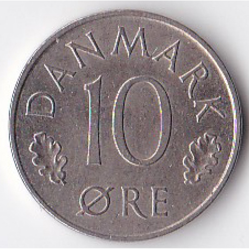 10 эре 1984 Дания - 10 ore 1984 Denmark