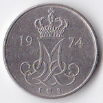 10 эре 1974 Дания - 10 ore 1974 Denmark