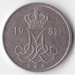 10 эре 1981 Дания - 10 ore 1981 Denmark
