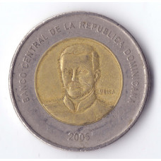 10 Peso 2005 Republica Dominicana - 10 Песо 2005 Республика Доминикана, из оборота