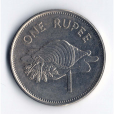 1 рупия 2007 Сейшельские острова - 1 rupee 2007 Seychelles, из оборота