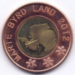 25 центов 2012 Земля Мэри Бэрд - 25 cents 2012 Earth Mary Byrd
