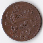 1 сент 1929 Эстония - 1 sent 1929 Estonia