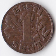 1 сент 1929 Эстония - 1 sent 1929 Estonia