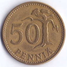 50 пенни 1963 Финляндия - 50 pennia 1963 Finland