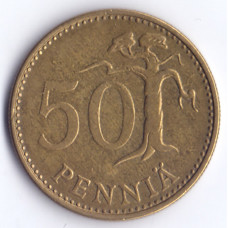 50 пенни 1976 Финляндия - 50 pennia 1976 Finland