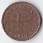 5 пенни 1970 Финляндия - 5 pennia 1970 Finland