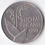 10 пенни 1993 Финляндия - 10 pennia 1993 Finland