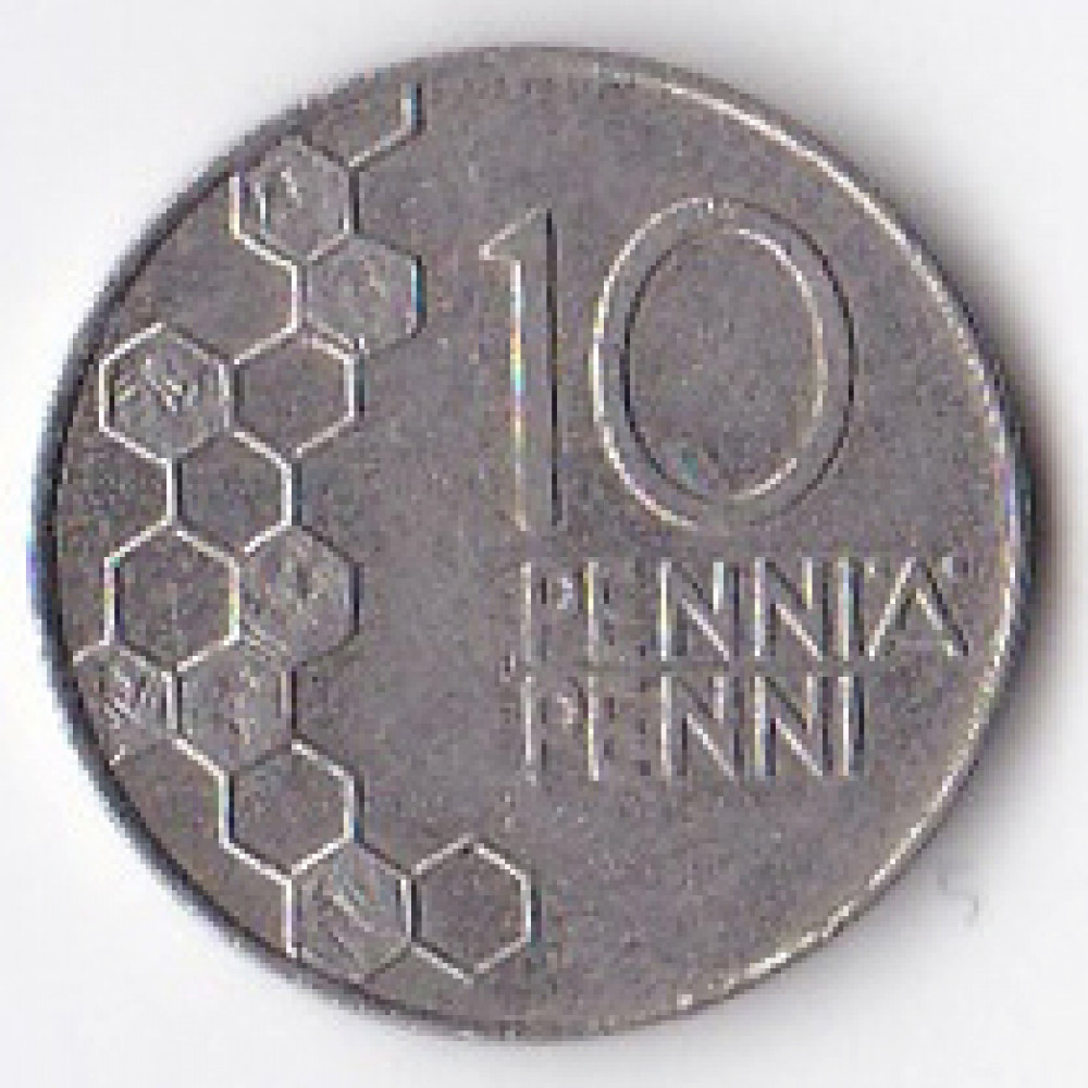 10 пенни 1993 Финляндия - 10 pennia 1993 Finland