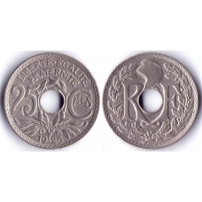 25 Centimes 1925 France - 25 Сантимов 1925 Франция