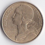 10 сантимов 1977 Франция - 10 centimes 1977 France